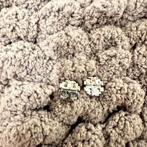 Tory Burch Gold and Silver Earrings